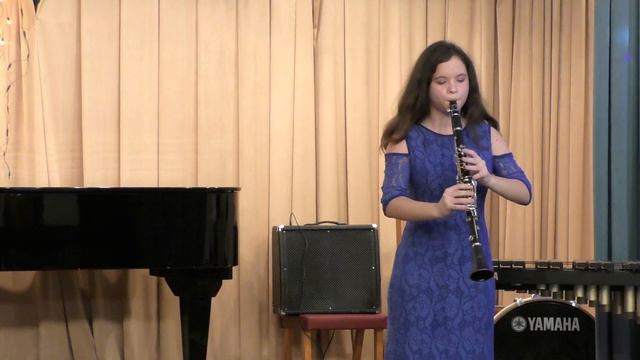 Поліщук Аліса, кларнет. 5 кл. К. Мясков "Скерціно" смотреть онлайн