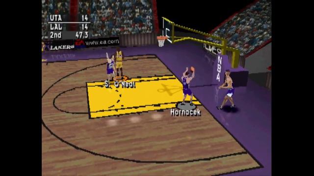 NBA Live 97 -- Gameplay (PS1) смотреть онлайн