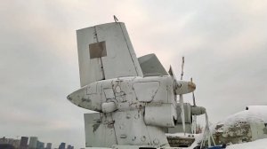 Катер на воздушной подушке "Скат" 1205. Музей ВМФ