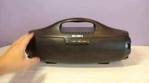 Обзор SVEN PS-460 (465, 470) - недорогая портативная акустика с взрослым звуком