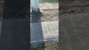Ремонт крыша гаража горелками, технониколь рубероид!