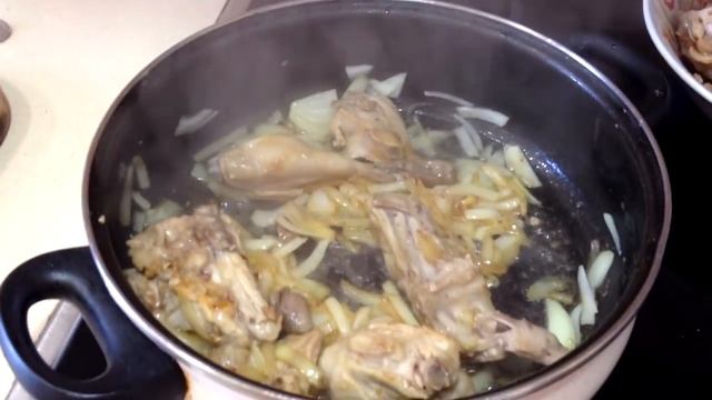 Очень вкусный тушеный кролик | Рецепт кролика с овощами. #какприготовитькролика #вкусныйкролик