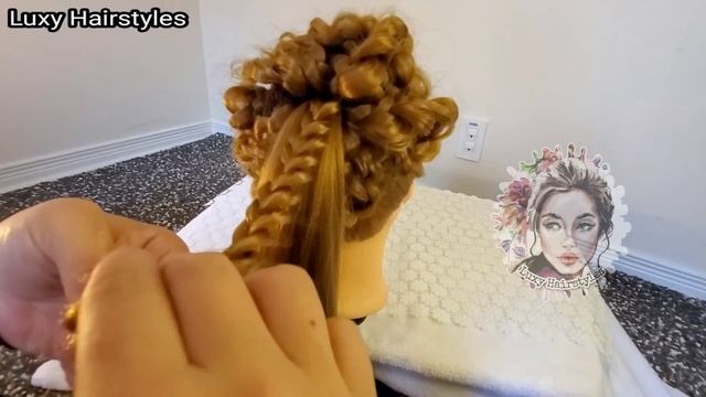 Amazing rose Hairstyles ? TUTORIAL// ПРИЧЁСКА как РОЗЫ ?DIY смотреть онлайн