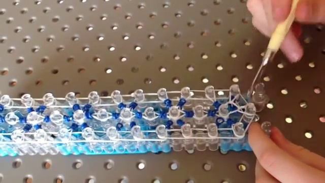 Как плести Браслет Цветы из резинок Rainbow Loom видео урок | How To Make Loom Flower Bracelet