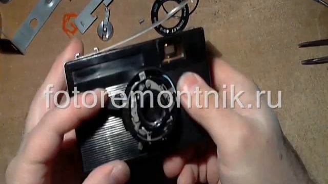 Отчет ремонта фотоаппарата Вилия. Ремонт пленочных (ретро) фотоаппаратов выпущенных в СССР. смотреть онлайн