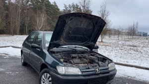 КУПИЛИ АВТО ЗА 600$￼ /Peugeot 306/ 1997г. 1.6 Бензин на полном ходу￼