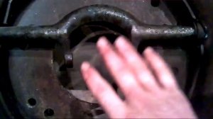 Самодельный трактор, подробности кожуха сцепления.