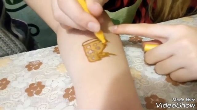 DIY: татушка в домашних условиях! :3 смотреть онлайн