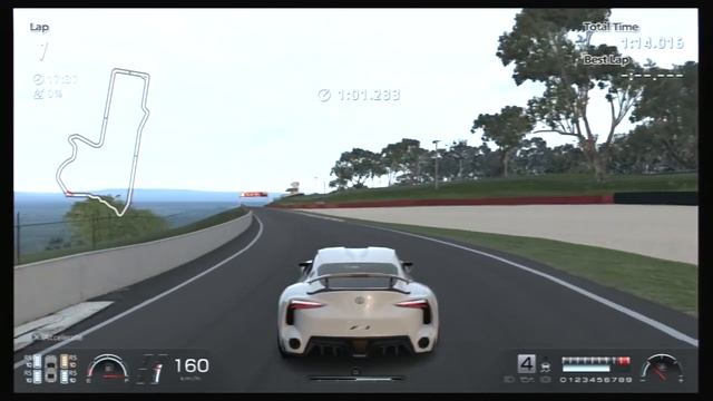 Gran Turismo 6 - Toyota FT-1 Concept Gameplay @ Mount Panorama (Bathurst) смотреть онлайн