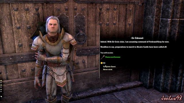 The Elder Scrolls Online Walkthrough Part 270 FIREBRAND KEEP PC Gameplay смотреть онлайн