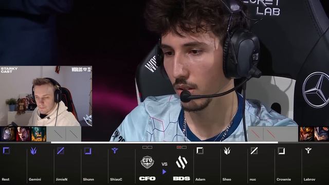 ВНЕЗАПНЫЙ ТАРИК НА WORLDS | BDS VS CFO | WORLDS 2023