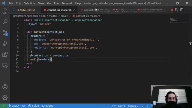 Creating custom validations and custom mailers in Ruby on Rails смотреть онлайн