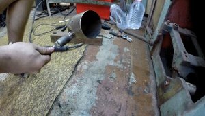 Мини горн из дешёвой горелки