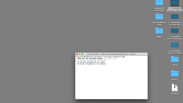 Getting Started with Foundation 6 Sass смотреть онлайн