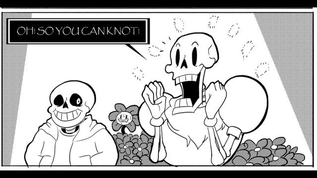 Undertale Comic: Papyrus Knot NOT Jokes смотреть онлайн