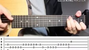 Guitar tabs and tutorial -Despacito