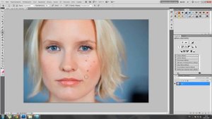 Как быстро убрать прыщи на фото! Adobe Photoshop