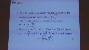 A. Agafonov 'Gradient methods for optimization problems that allow for the existence of inexactness'