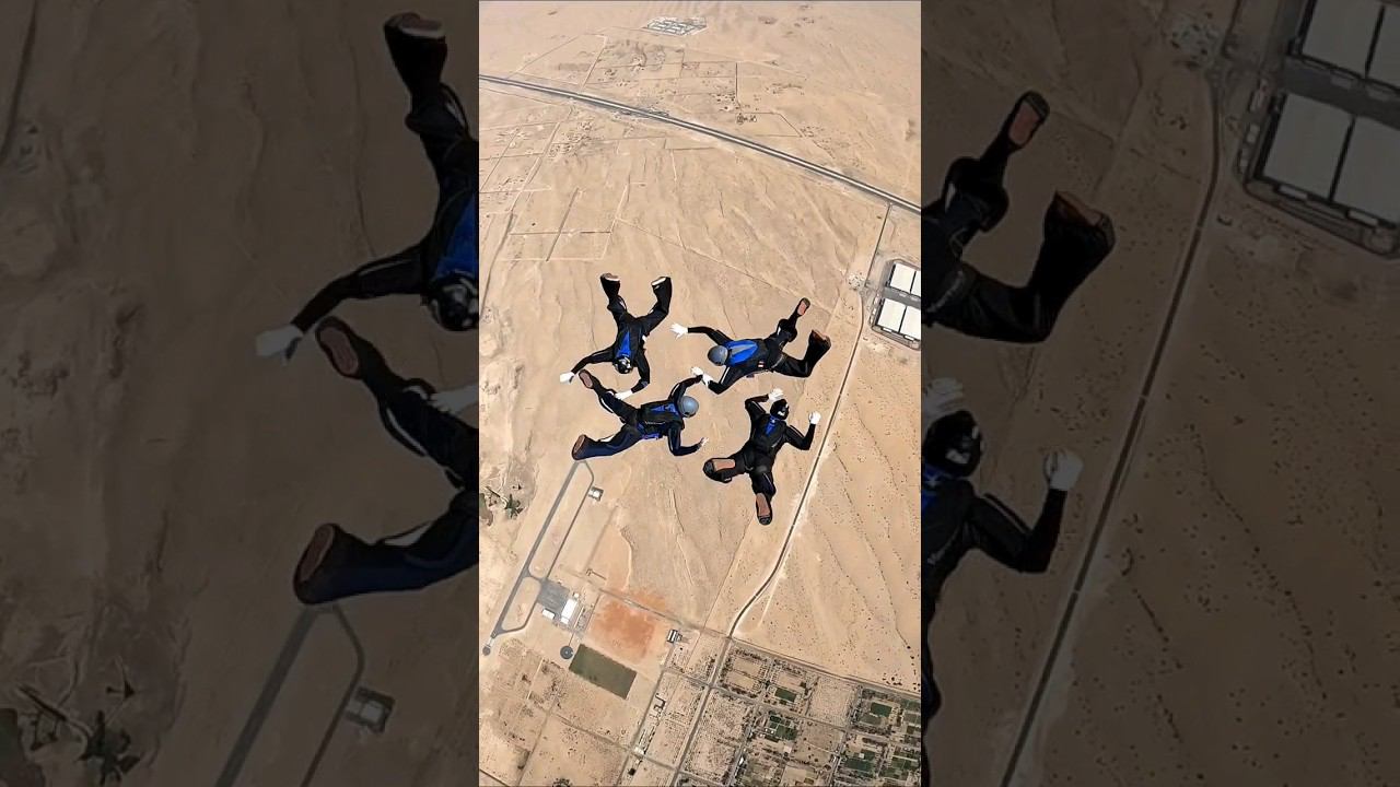 Соревнования парашютистов - групповая акробатика | Парашютист ПРО смотреть онлайн