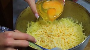 Хрустящие ДРАНИКИ с СЫРОМ в ДУХОВКЕ \ Очень вкусные запеченные драники