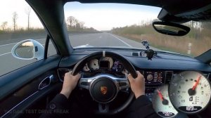 2014 Porsche Panamera 4S 3.0 V6 420 PS TOP SPEED AUTOBAHN DRIVE POV
