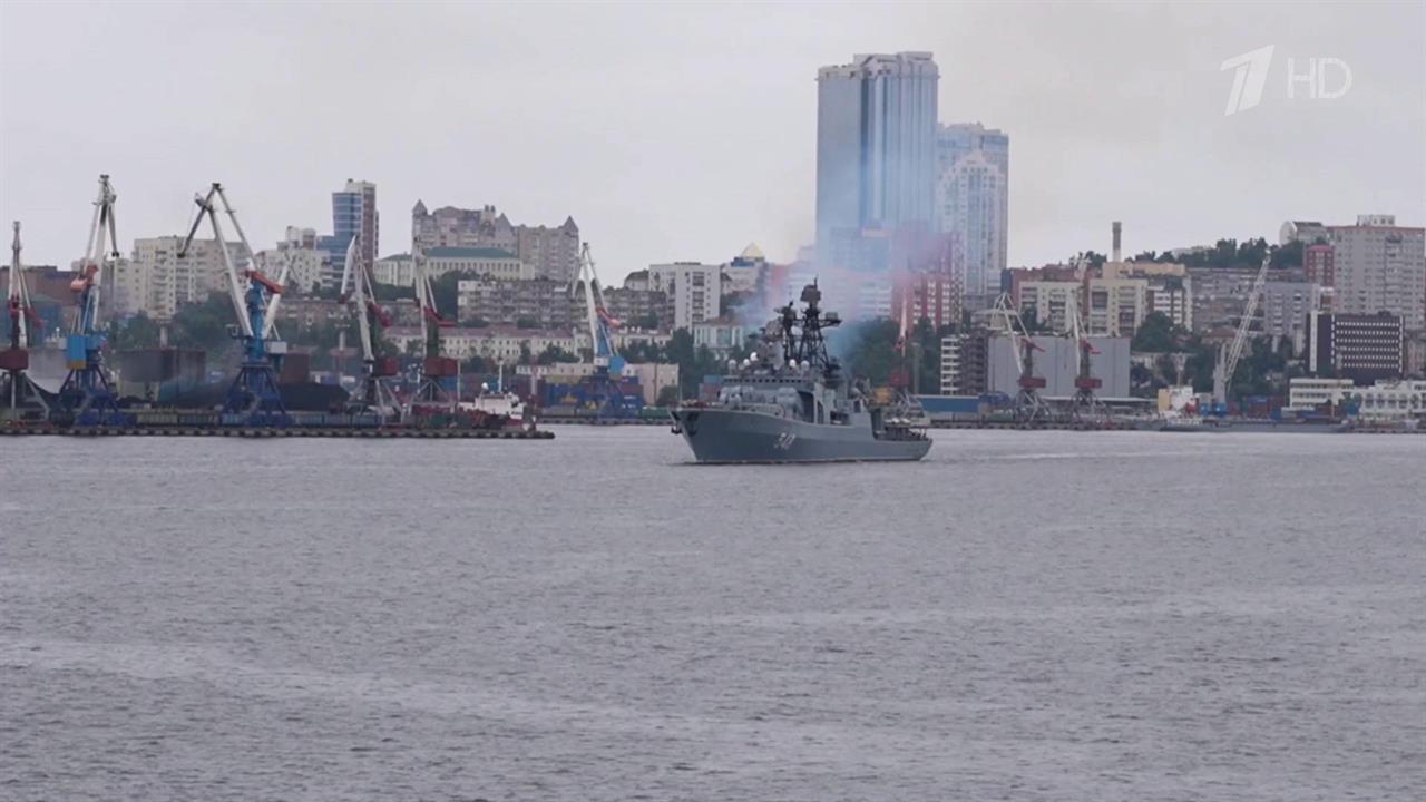 В акватории Японского моря стартовали масштабные военные учения России и КНР