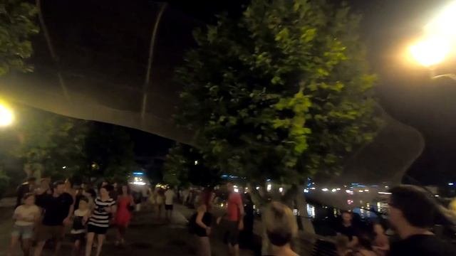 Порт Авентура ночью. Port Aventura закрытие