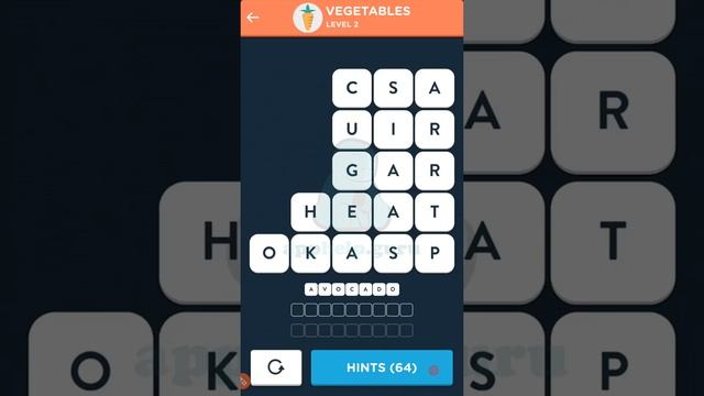 Wordbrain 2 Word Champion Vegetables Level 2 Walkthrough