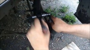 Замена  задней стойки Хендэ Акцент