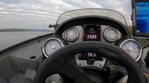 How Fast Is a BASS TRACKER Pro Team 175 (75hp Mercury TOP SPEED TEST!)