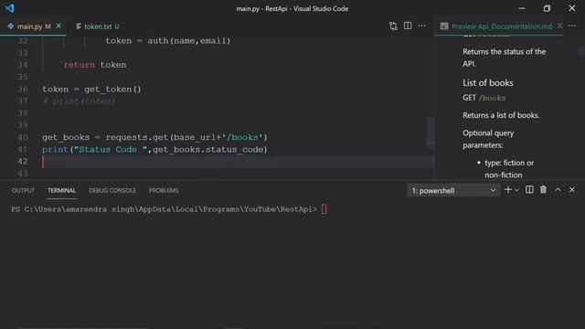 Working with RestAPI | Python смотреть онлайн