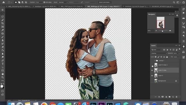 КОМИКС ЕФЕКТ ОТ СНИМКА ЗА 3 МИНУТИ - PHOTOSHOP УРОК смотреть онлайн