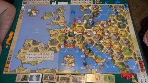 116 Колонизаторы. Европа 2/2 часть играем в настольную игру