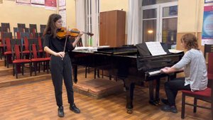 Гендель Соната №5 1,2 части