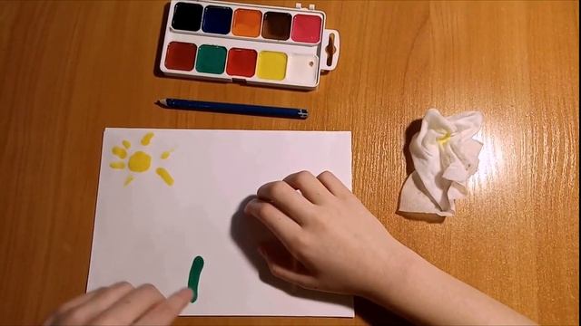 Малюємо пальчиками смотреть онлайн