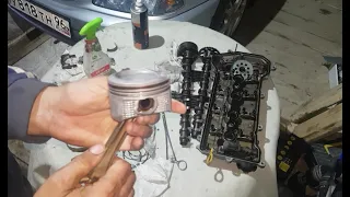 Вскрытие мотора после промывки димексидом ! смотреть онлайн