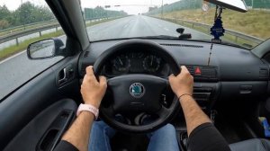 ТЕСТ ДРАЙВ 15 ЛЕТНЕЙ ШКОДЫ ОКТАВИЯ(1.6 102 Л.С.)ОБЗОР/ДИЗАЙН/POV