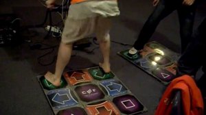 Playing Tekken on DDR Mats - The King of Iron Feet