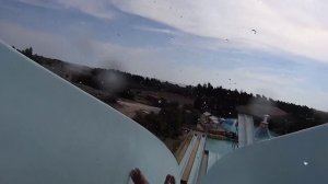 The Kamikaze Water Slide at Aphrodite Waterpark