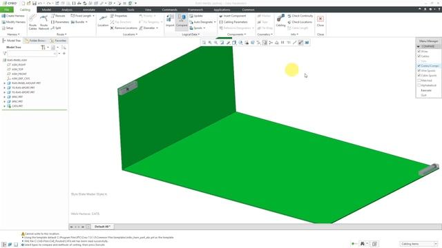 Creo Parametric - Cable Stripes