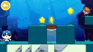 Приключения малыша панды.  Радужные фрукты.  Все уровни.