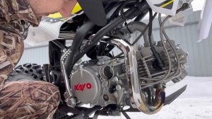 Первое ТО на питбайке KAYO EVOLUTION YX150EM. Первые проблемы, болячки от владельца.