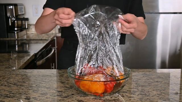 Что приготовить из сладкого перца? — Печеный перец без кожуры