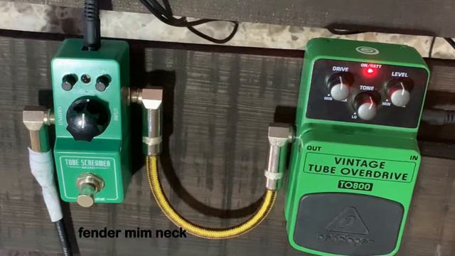 Ibanez tube screamer japones vs behringer vintage overdrive смотреть онлайн