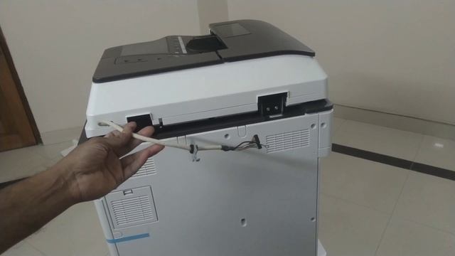 Ricoh IM C2000 machine setup after Unboxing, Installation, basic settings and ARDF installation. смотреть онлайн