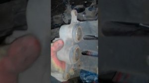 отчёт ремонта суппортов Ниссан Террано 21