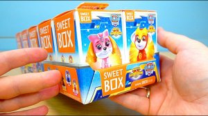Щенячий патруль Мегащенки сюрприз Sweet Box