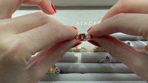 Золотые украшения, обновки: золотое кольцо с турмалином, и кольцо с рубином и бриллиантиками