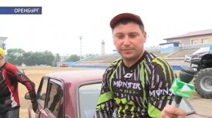 В Оренбурге прошло шоу каскадеров