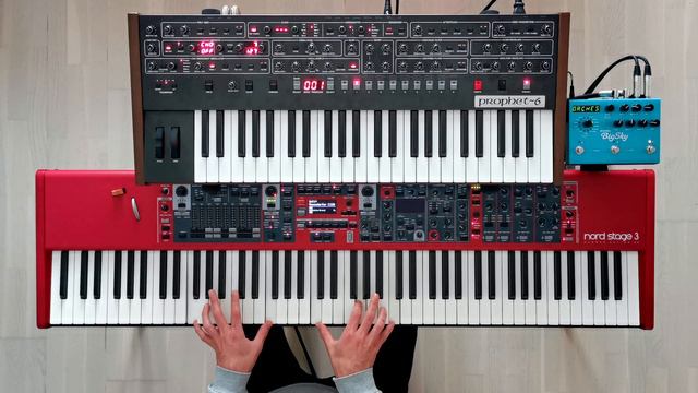 How To Make Your Keys Sound Like Hillsong Worship | Nord Stage 3 + Prophet 6 + Strymon BigSky смотреть онлайн